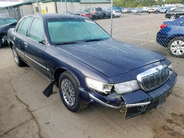 2MEFM74W6YX627576 - 2000 MERCURY GRAND MARQ BLUE photo 1