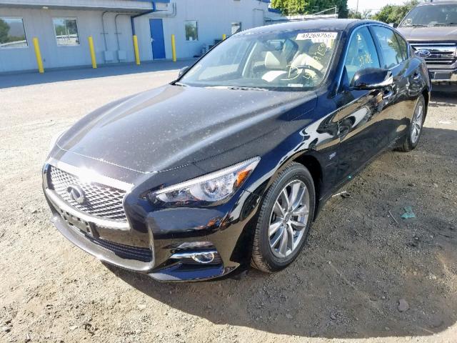 JN1EV7AR9HM831582 - 2017 INFINITI Q50 PREMIU BLACK photo 2