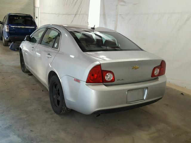 1G1ZB5EB3AF220605 - 2010 CHEVROLET MALIBU LS 银色 照片 3