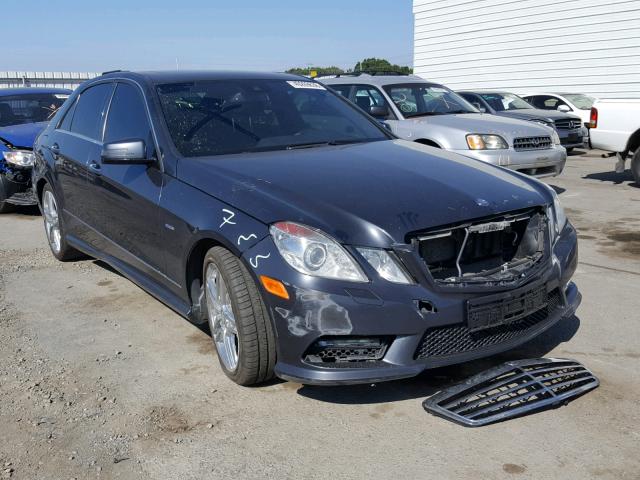 WDDHF5KB2CA536773 - 2012 MERCEDES-BENZ E 350 BLACK photo 1