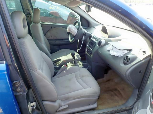 1G8AZ52F64Z190035 - 2004 SATURN ION LEVEL BLUE photo 5