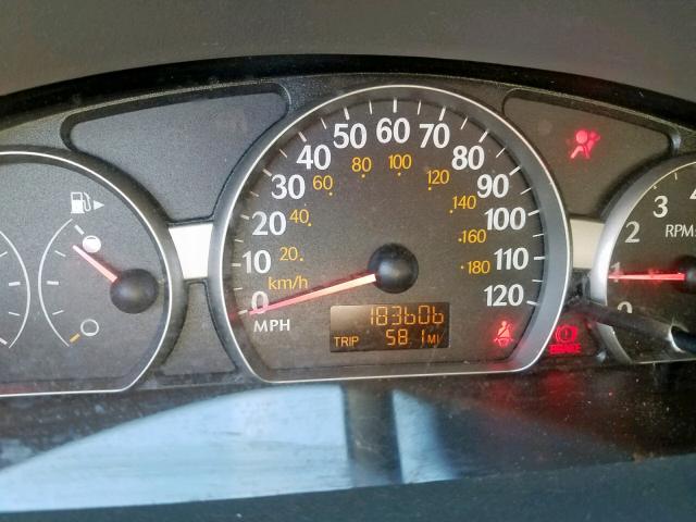 1G8AZ52F64Z190035 - 2004 SATURN ION LEVEL BLUE photo 8