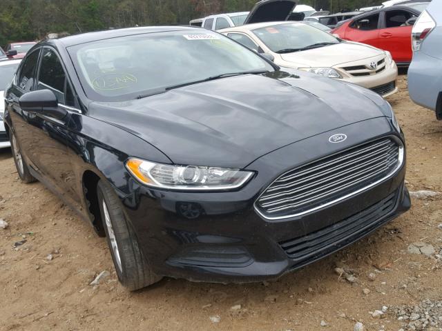 3FA6P0G70FR229527 - 2015 FORD FUSION S BLACK photo 1