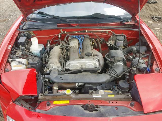 JM1NA3532T0705555 - 1996 MAZDA MX-5 MIATA RED photo 7