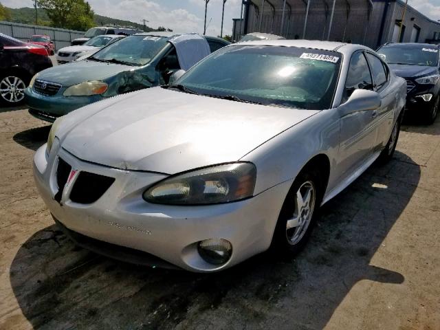 2G2WS522441146223 - 2004 PONTIAC GRAND PRIX SILVER photo 2