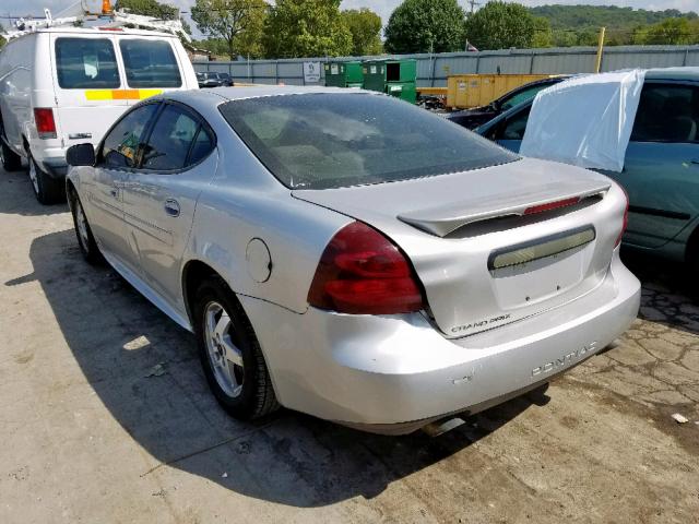 2G2WS522441146223 - 2004 PONTIAC GRAND PRIX SILVER photo 3