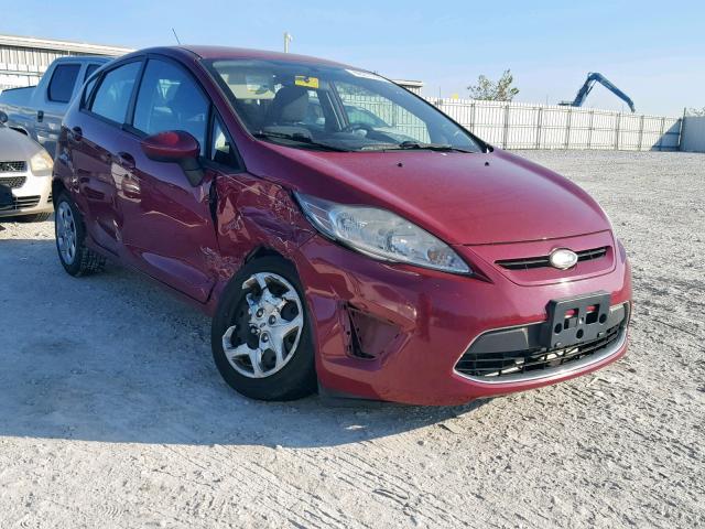 3FADP4EJ5BM104026 - 2011 FORD FIESTA SE BURGUNDY photo 1