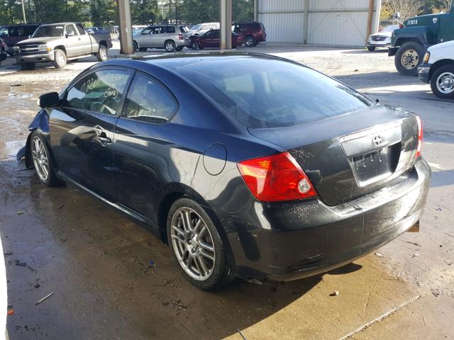 JTKDE167070193198 - 2007 TOYOTA SCION TC 黑色 照片 3