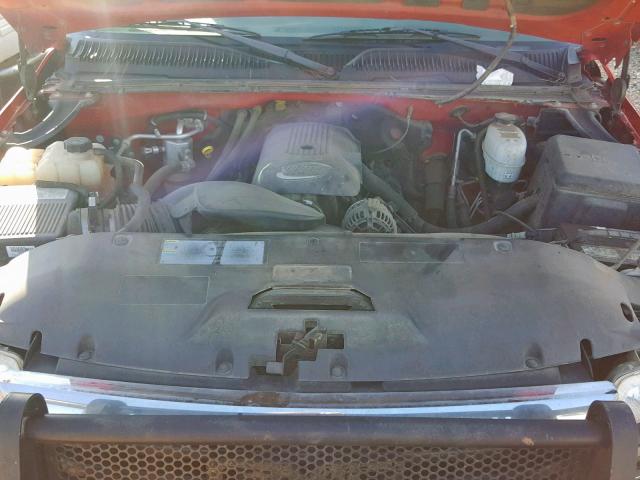 1GDJK34U36E200147 - 2006 GMC NEW SIERRA RED photo 7