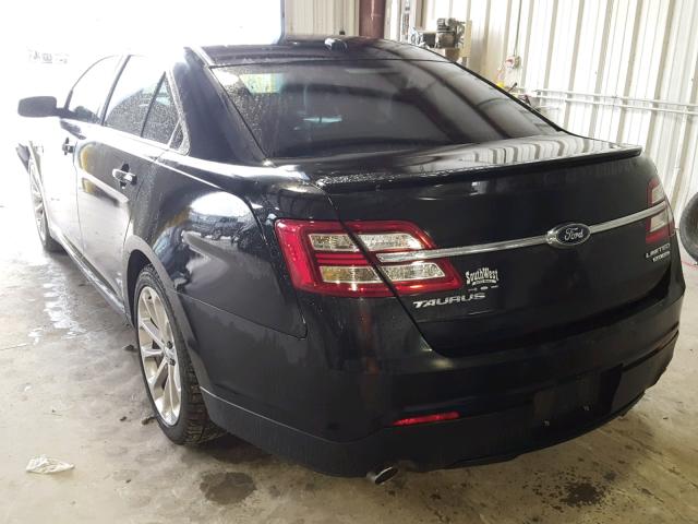 1FAHP2F89EG137529 - 2014 FORD TAURUS LIM BLACK photo 3