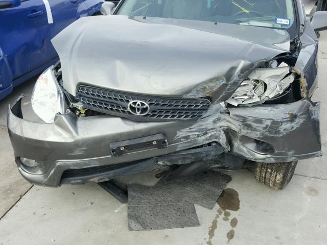 2T1KR32E55C379213 - 2005 TOYOTA COROLLA MA SILVER photo 9