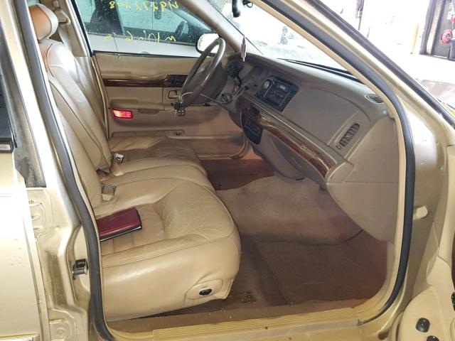 2MEFM75W7XX600982 - 1999 MERCURY GRAND MARQ TAN photo 5