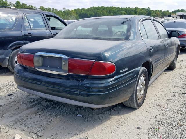 1G4HR54K02U157598 - 2002 BUICK LESABRE LI GREEN photo 4