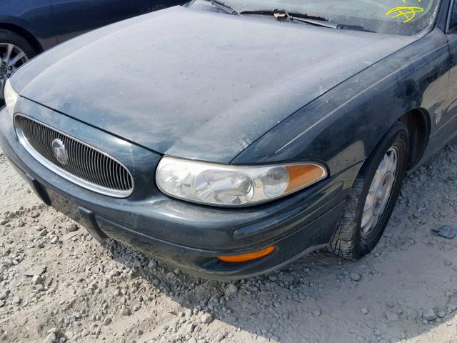 1G4HR54K02U157598 - 2002 BUICK LESABRE LI GREEN photo 9