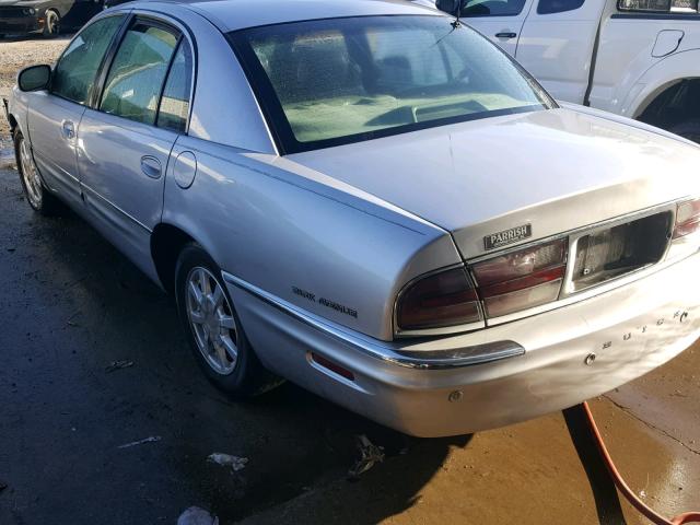 1G4CW54K824158176 - 2002 BUICK PARK AVENU SILVER photo 3