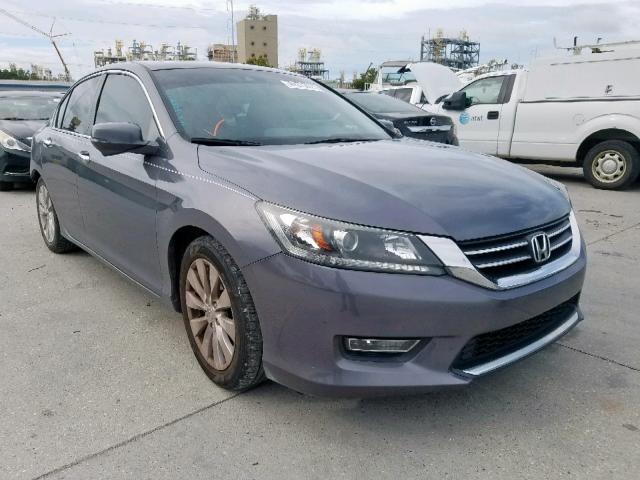 1HGCR2F86DA246967 - 2013 HONDA ACCORD EXL GRAY photo 1