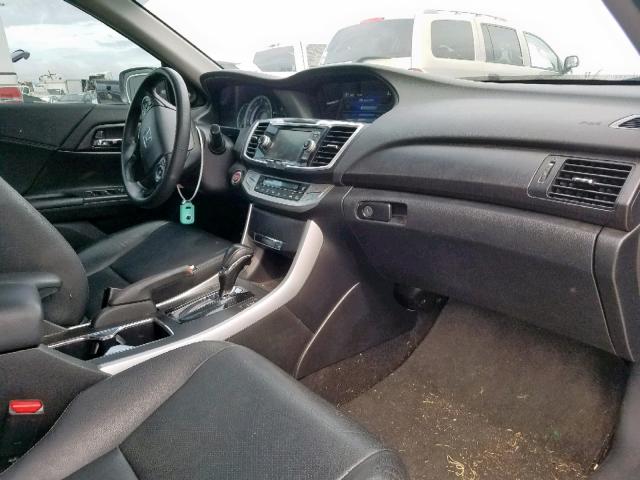 1HGCR2F86DA246967 - 2013 HONDA ACCORD EXL GRAY photo 5