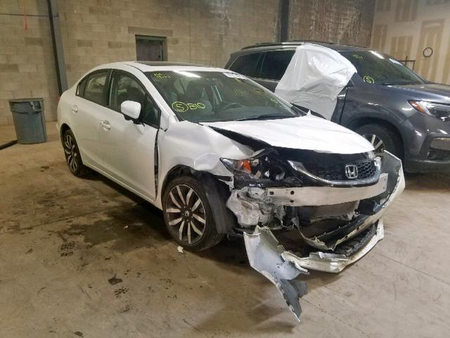 19XFB2F98FE228625 - 2015 HONDA CIVIC EXL 白色 照片 1