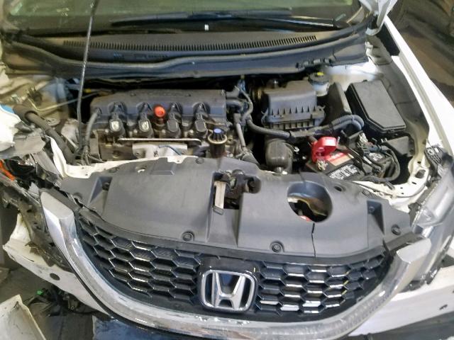 19XFB2F98FE228625 - 2015 HONDA CIVIC EXL 白色 照片 7