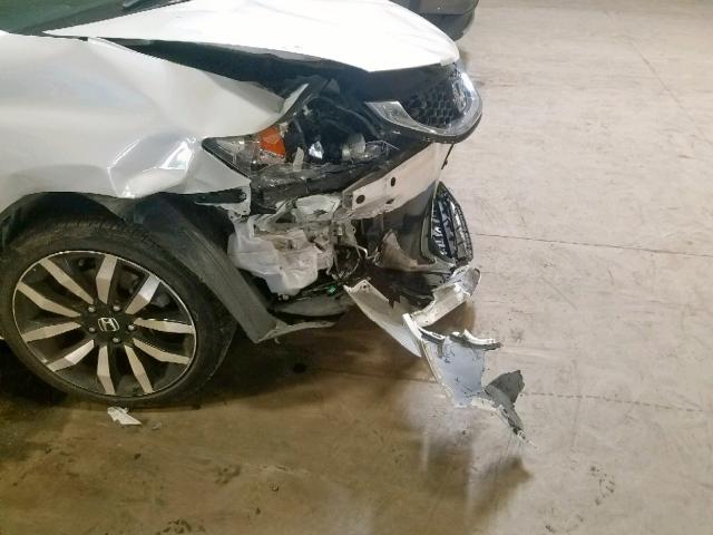19XFB2F98FE228625 - 2015 HONDA CIVIC EXL 白色 照片 9