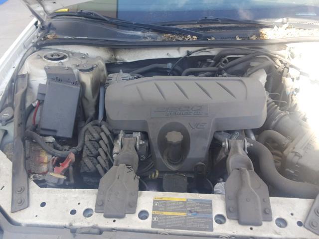 2G2WP552061107080 - 2006 PONTIAC GRAND PRIX WHITE photo 7