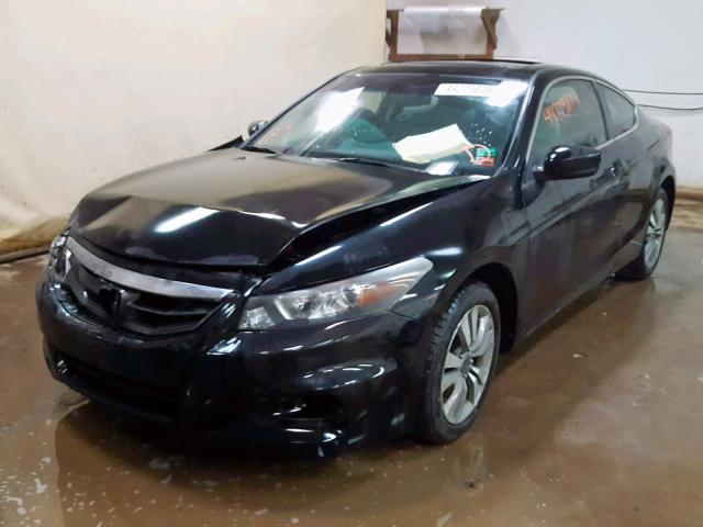 1HGCS1B82BA004162 - 2011 HONDA ACCORD EXL BLACK photo 2