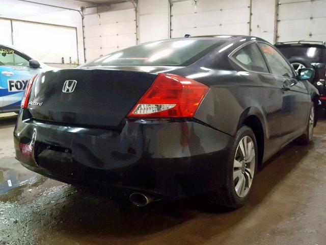 1HGCS1B82BA004162 - 2011 HONDA ACCORD EXL BLACK photo 4