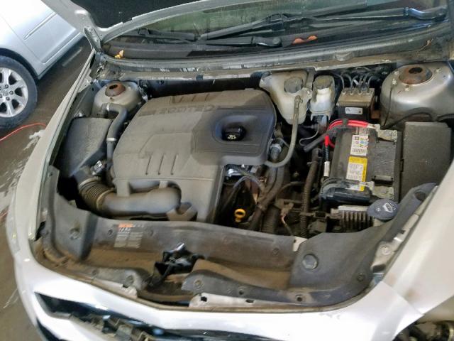 1G1ZE5E0XCF216611 - 2012 CHEVROLET MALIBU LTZ ვერცხლისფერი ფოტო 7