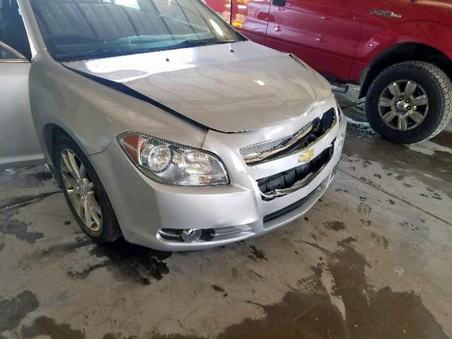 1G1ZE5E0XCF216611 - 2012 CHEVROLET MALIBU LTZ ვერცხლისფერი ფოტო 9