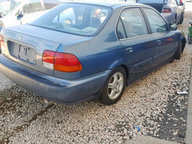 2HGEJ8647WH567632 - 1998 HONDA CIVIC EX BLUE photo 4