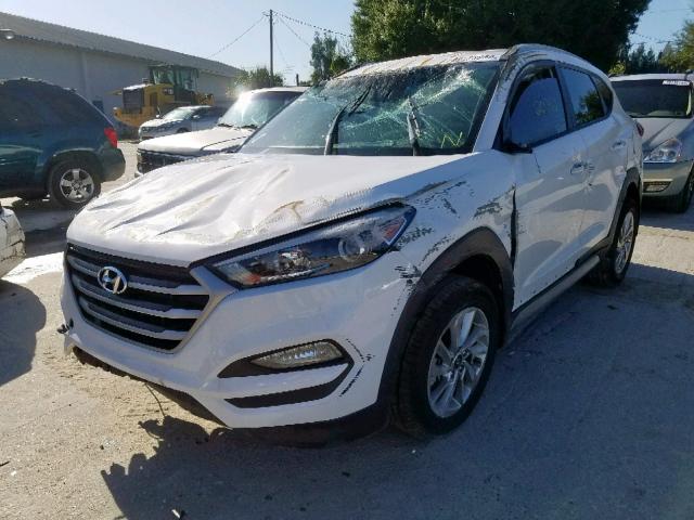 KM8J33A45HU508723 - 2017 HYUNDAI TUCSON LIM WHITE photo 2