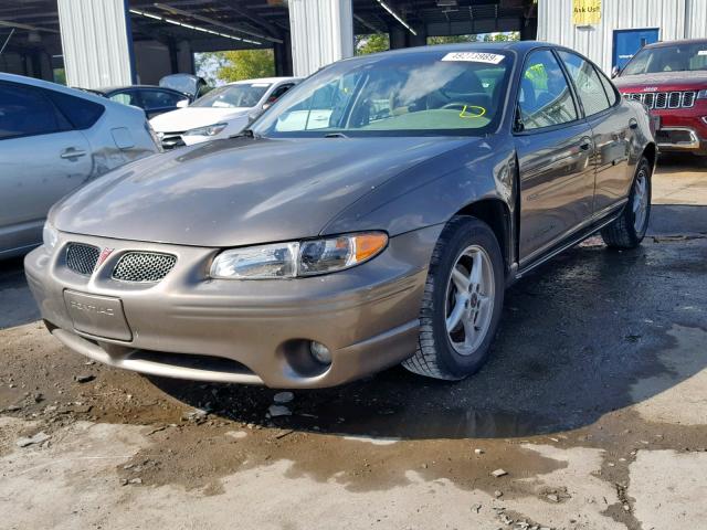 1G2WK52J52F275455 - 2002 PONTIAC GRAND PRIX GRAY photo 2