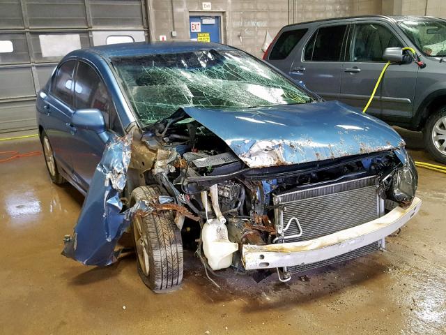 19XFA1F61AE019318 - 2010 HONDA CIVIC LX-S Mavi foto 1