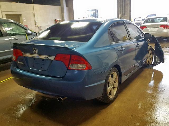 19XFA1F61AE019318 - 2010 HONDA CIVIC LX-S Mavi foto 4