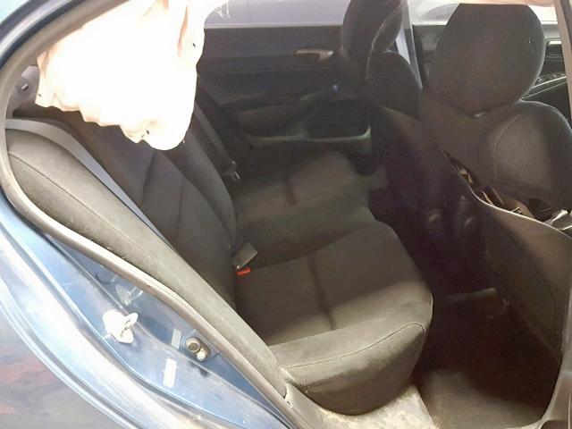 19XFA1F61AE019318 - 2010 HONDA CIVIC LX-S Mavi foto 6