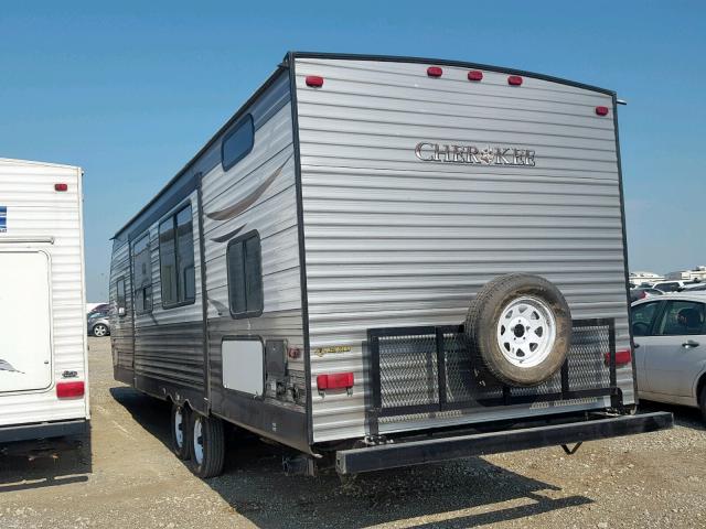 4X4TCKC24EX117375 - 2014 WILDWOOD CHEROKEE WHITE photo 3