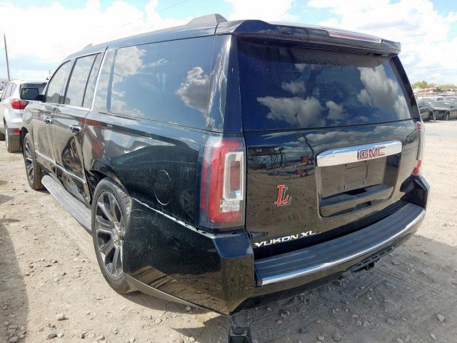 1GKS2HKJ5GR118840 - 2016 GMC YUKON XL D BLACK photo 3