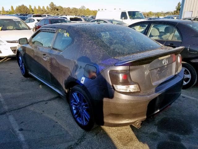 JTKJF5C71C3031813 - 2012 TOYOTA SCION TC გრაფიტი ფოტო 3