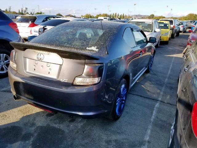 JTKJF5C71C3031813 - 2012 TOYOTA SCION TC გრაფიტი ფოტო 4