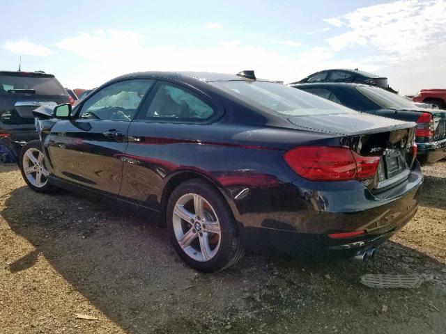 WBA3N9C58FK247884 - 2015 BMW 428 XI BLACK photo 3