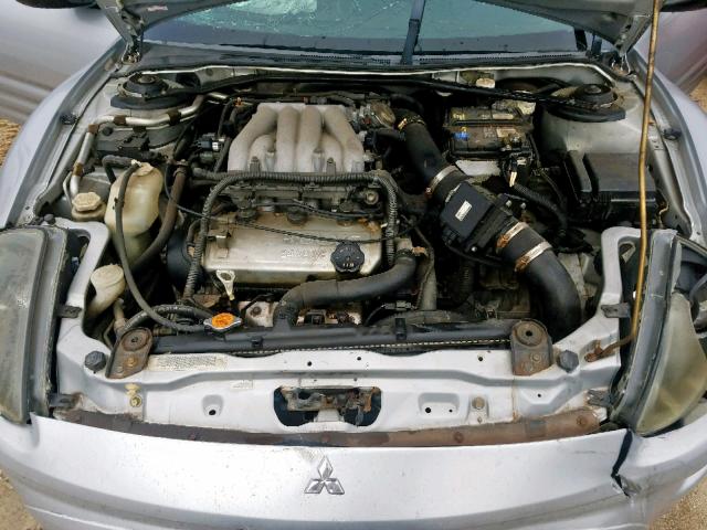 4A3AC84HX3E069938 - 2003 MITSUBISHI ECLIPSE GT SILVER photo 7