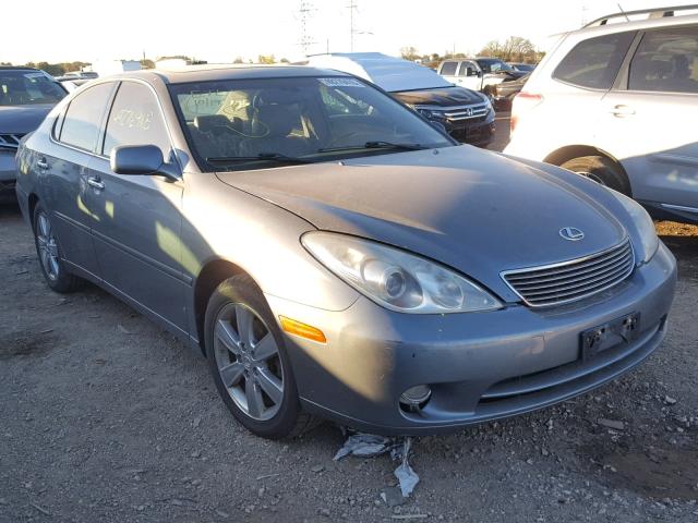 JTHBA30G055094930 - 2005 LEXUS ES 330 GREEN photo 1