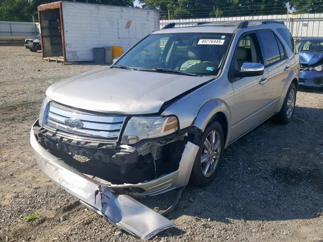 1FMDK06WX8GA10377 - 2008 FORD TAURUS X L SILVER photo 2