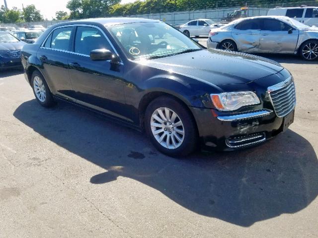 2C3CCAAG2DH727880 - 2013 CHRYSLER 300 BLACK photo 1