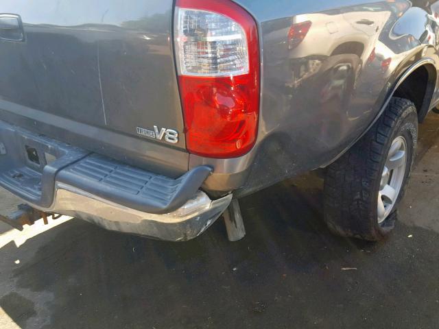 5TBET34165S465459 - 2005 TOYOTA TUNDRA DOU GRAY photo 9