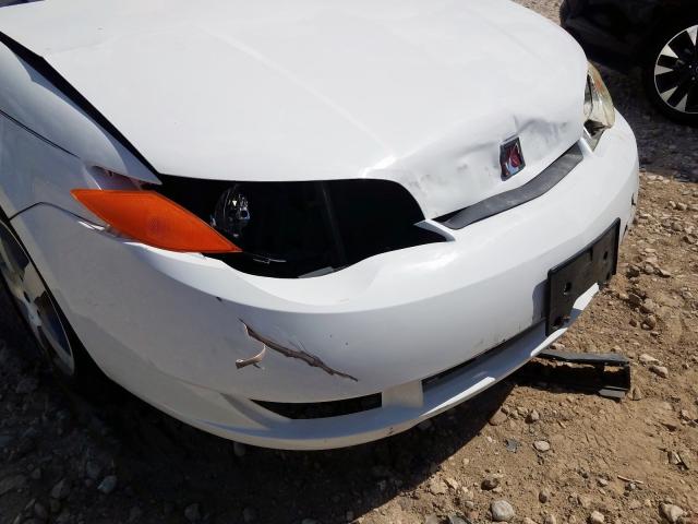1G8AW15F86Z147493 - 2006 SATURN ION LEVEL WHITE photo 9