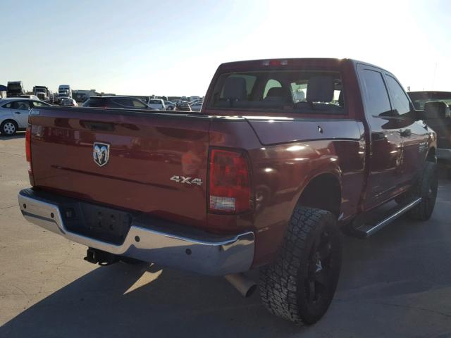 3C6UR5CL8EG121413 - 2014 RAM 2500 ST MAROON photo 4