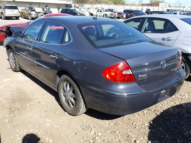 2G4WD582281271624 - 2008 BUICK LACROSSE C CHARCOAL photo 3