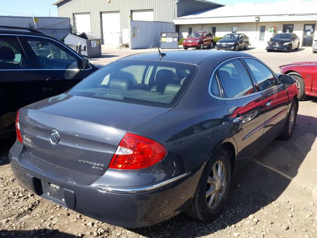 2G4WD582281271624 - 2008 BUICK LACROSSE C CHARCOAL photo 4