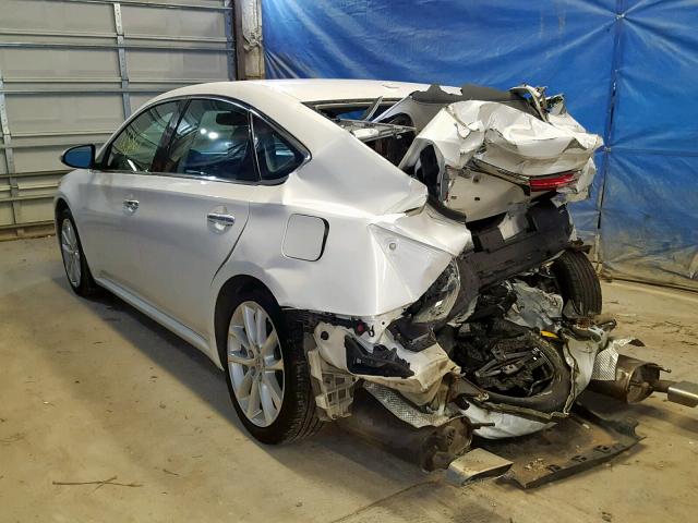 4T1BK1EB9DU033723 - 2013 TOYOTA AVALON BAS WHITE photo 3